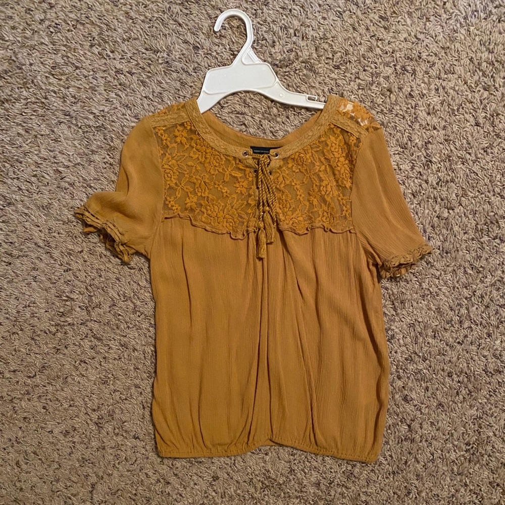 Yellow America Eagle shirt
